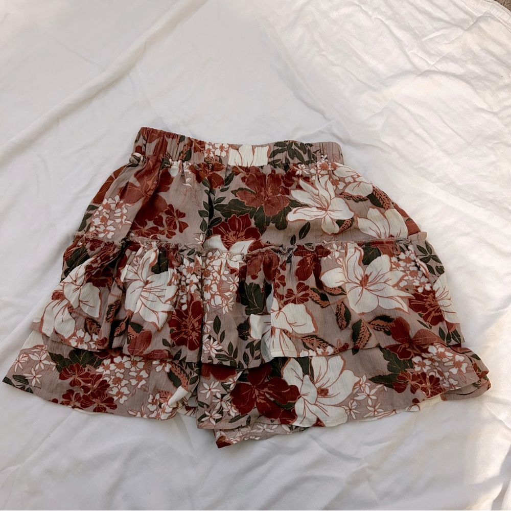 Shyanne Floral Mini Skirt
